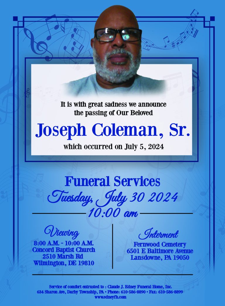 Joseph Coleman, Sr